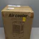 Portable Air Conditioner,[12L] Fast Cooling Evaporative Air Cooler with Remote, AC Cooling Fan with 6 Speeds, 24H Timer, Mist & Ambient Light, Air Cooler Fan for Room Bedroom Office