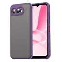 Starhemei Compatible for T-Mobile Revvl 8 Case, PC Back + Soft TPU Bumper Camera Lens Shock-Absorbing Protection Shockproof Bumper Cover for T-Mobile Revvl 8 (Purple)