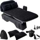 Car Air Mattress Back Seat Car Camping Bed, SUV Inflatable Bed with Pump and Pillows