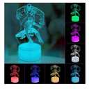 Superhero Gift 3D Night Light, Remote & Smart Touch 16 Colors Changing Dimmable CreativeUSB Table Lamp Gift for Boys Girls Birthday Christmas Gifts