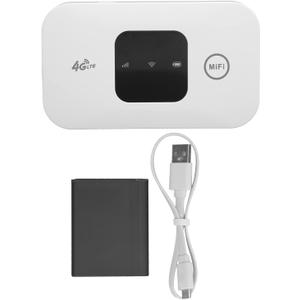 Yosoo Health Gear Portable 4G Mobile Hotspot, USB High Speed Stable Portable Router Pocket Mobile Network Modem, Network Router with SIM Card Slot for Phone Laptop Desktop (SIM Card Not Provide)