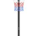 Kids Basketball Hoop, 3.6-7 FT Height Easy Adjustable, Portable Basketball Hoop Outdoor Indoor for Kids/Teens/Youth, 30" Backboard
