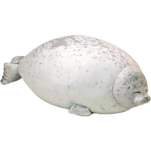 Aideal Osaka Blob Seal Plush Pillow Toy Soft Hugging Pillow Stuffed Animal Toy Doll Gifts for Kids and Adults (White)