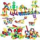 STEM Building Blocks Toy for Kids, Educational Toddlers Preschool Brain Toy Kit, Constructions Toys for 3 4 5 6 7 8 Years Age Boys and Girls–Creativity Kids Materials Toys