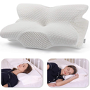 Back Sleeper Cervical Pillow - Memory Foam Pillow for Neck and Shoulder Pain Relief - Orthopedic Contour Ergonomic Pillow for Neck Support
