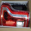 OKLPF Rear Brake Tail Light Compatible With 2015 2016 2017 Ford F150 F-150 Replace FL3Z-13405-A FL3Z-13404-A,Replacement Red Taillight Assembly,Included Bulbs,Driver and Passenger Side
