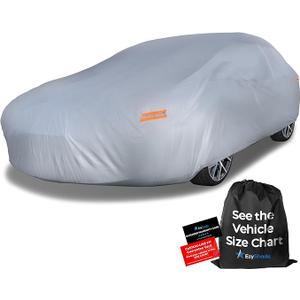 EzyShade 10Layer Waterproof Sports Car Cover. See Vehicle SizeChart for Accurate Fit. All Weather Full Outdoor Covers. Corvette Mustang Trans Am Classic Cars Sun Snow Rain. Size C4 (See SizeChart)