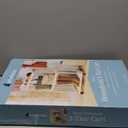 Whitmor 3 Tier Slat Wood Cart