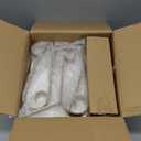 10FT Christmas Tree Stand for Real & Artificial Trees, 24" Base Holds up to 10 ft Live Trees & 3D Tree Topper with Timer, 20 Clear Lights & 8 Light Modes (Gold)