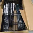 1250 lbs Storage Shelving Utility Shelving Unit 5-Tier Utility Shelving Unit Steel Organizer Wire Rack for Home,Kitchen,Office (13.7" D x 23.6" W x 62.4" H) (Black)