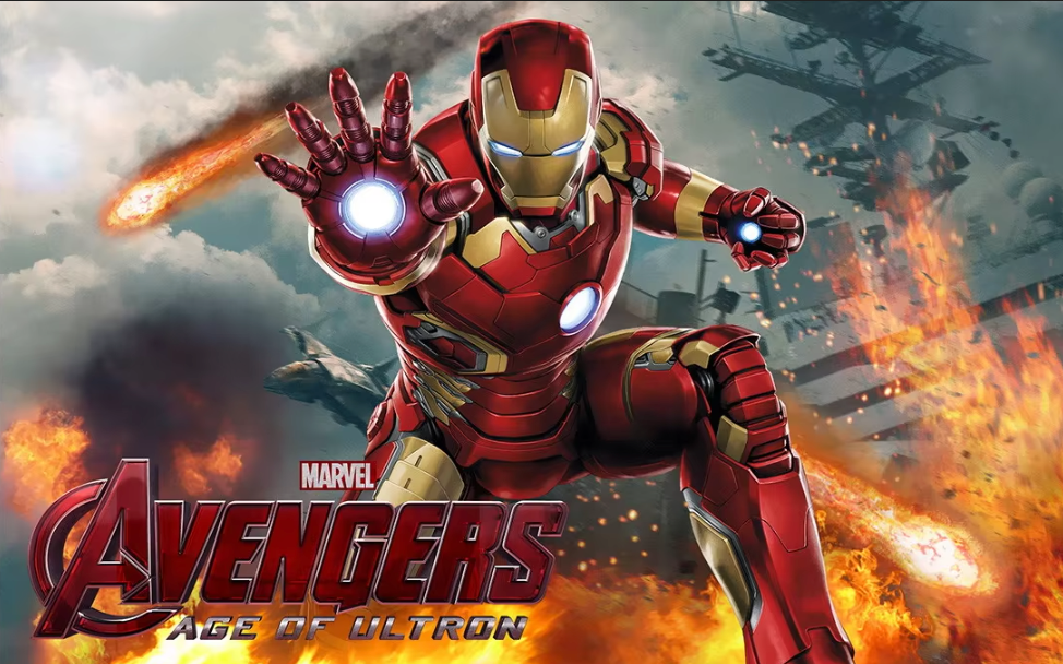 Iron Hero Man 7x5ft Happy Birthday Backdrop Cartoon Iron Hero Backdrop  Balloon Cartoon Background Hero Party Decoration Banner
