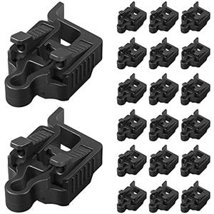 EDISHINE 9-Pack Low Voltage Wire Connector, Landscape Lighting Cable Connectors Weatherproof for Pathway Light/Spotlight/In-ground Lighting, 12/14/16/18 Gauge Cables, UL Listed