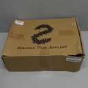 Fovths 2 Pack 6 Feet Christmas Norfolk Garlands, Winter Pine Garland Ornament with Light String, Green Artificial Greenery Garland for Table Mantle Wall Indoor Outdoor Christmas Decor