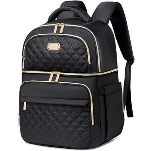 Backpack Cooler Lunch Backpacks Double Decker Lunch Box,Insulated Backpacks Lunch Cooler Bags, Lightweight Leakproof Lunchbox Back Pack for Women Men to Travel,Picnic,Hiking,Beach,Camping