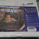 URPOWER Dog Car Seat Cover for Pets 100% Waterproof Seat Cover Hammock 600D Heavy Duty Scratch Proof Nonslip Durable Soft Back Seat Covers for Full Size Trucks (XL - 60" Length, Black)