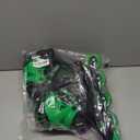 MammyGol Adjustable Inline Skates for Kids, Roller Skates with Featuring All Illuminating Wheels Beginner Skates for Girls and Boys, Youth and Teens, Green, Size Medium