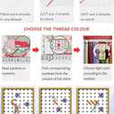 Findvoor Stamped Cross Stitch Kits for Beginner Embroidery Kits for Beginners Adults DIY 11CT Cross Stitch Patterns Needlepoint Kits Crossstitching Kits-Colorful Owl 16x20 inch (ArtworkColor09)