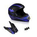 Adult Kids Youth Motocross ATV Mountain Dirt Bike Snowmobile Helmet, Small