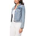kensie Jeans for Women Forever Denim Outerwear Jacket, Lora, Medium