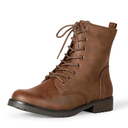 Amazon Essentials Women's Lace-Up Combat Boots US 6
