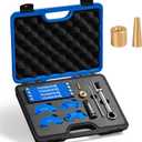 Engine Alignment Locking Timing Tool Kit with 4PCS Camshaft Adjuster Tool Kit, Compatible with Mercedes Benz M157/M276/M278, T60 & T100 Camshaft Scoket, Fuel Injector Puller