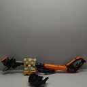 BLACK+DECKER 20V MAX 12 Inch Weed Eater Cordless String Trimmer and Wheeled Edger Lawn Tool with Spool, 2.5Ah Battery and Charger Included, Lightweight, 2 Speed PowerDrive (LST522)