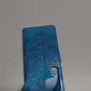 for Samsung Galaxy S23 Ultra 5G Case Wallet with Card Holder Kickstand Magnetic Soft Leather Flip Fold Case for Samsung S23 Ultra Cover (Blue)