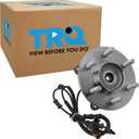 TRQ Front Driver or Passenger Side Wheel Bearing and Hub Assembly Compatible with 2021-2024 Ford F-150 4WD
