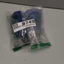 Adult Plastic Diaper Covers Waterproof, Leakproof Rubber Incontinence Pants Washable, High Waist Women Underwear Overnight (Blue, Large)