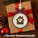 10 x New Home Ornament 2025  New House Gift Ideas for Housewarming Gifts New Home, First Christmas in Our First House 1st Home