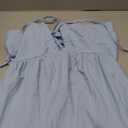 Narecte Women's Maxi Summer Dresses Halter V Neck Beach Dresses for Women A-Line Casual Dress for Vacation M