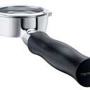 58mm Bottomless Portafilter, Naked Portafilter Fits E61, Flair 58, ECM, Rocket, Sanremo, Synesso, Slayer, VBM, Included 18g Basket, Black