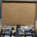 monTEK Ultra Slim TV Wall Mount for 43-90 Inch TVs | 1.1" Thin Low Profile Full Motion Bracket | Dual Swivel Articulating Arms with Tilt | Max VESA 600x400mm | Holds 132lbs | Fits 16"/18" Studs