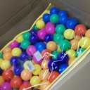 Hovenlay Ball Pit Balls Phthalate Free BPA Free Crush Proof Plastic - 7 Bright Colors in Reusable Play Toys for Kids with Storage Bag, 400 Balls