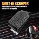 GRILLART Grill Brush Bristle Free, SteamWizards [Ultra Safe & Efficient] Grill Cleaner Brush with 1 Replacement Head, for Cast Iron and Stainless Steel Grates, BBQ Grill Brush for Outdoor Grill