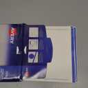 Avery Printable Business Cards with Sure Feed Technology, 2" x 3.5", Ivory, 250 Blank Cards for Laser Printers (05376) (One Size)