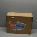 XUWAIDSGN 7oz Plastic Vintage Wine Glasses Drinking Glasses Unbreakable Wedding Glassware Crystal Water Goblets Reusable Drinkware Vintage Champagne Flutes (48, Brown)