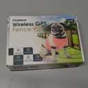 GPS Wireless Dog Fence System - Electric Training Collar with Free App for Dogs 15 Lbs+ (Black)