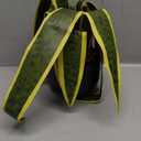 Ollain Artificial Snake Plant with Potted 23.6" Fake Plastic Sansevieria Faux Plants in Pot for Outdoor Window Box Verandah Planter Indoor Outside Home Garde Office Room Gardening Decoration (Yellow)