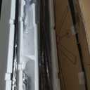 72 lnch lndustrial Celing Fan with Light and Remote Control,Large Celing Fan with 8 Black Aluminum Blades,6 Speed Noiseless DC Motor,Wet Rated Indoor Outdoor Ceiling Fans for Patio,Garage,exterior