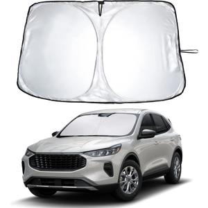 Econour Windshield Sunshade for Ford Escape 2020-2024 2025 2026, Sun Visor for Front Windshield & Window Sun Shade Cover, UV Heat Blocker & Protector, Car Accessories