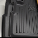 Car Floor Mat for Suburban Yukon XL: TPE Rubber Front Rear Backrest Cargo Liner - All Weather Interior Accessories for Chevy Suburban for GMC Yukon XL Bucket Seat 2021 2022 2023 2024 2025