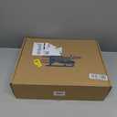 AhmyLion Figure Ice Skates for Beginners - White Comfortable Leather Ice Skates for Women, Men, Boys & Girls (Size Up 1 Size) (White, Womens Size-8/ Mens Size 6.5)