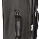 Rockland Fashion Softside 4 Piece Luggage Set, Expandable, (14" Tote/19"/24"/28"), Black Gray