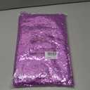 Hahuho 50x80 inch Rectangular Sequin Tablecloth Lavender, Glitter Tablecloth for Bridal Shower Decorations, Birthday, Wedding, Dessert, Banquet（50x80 Inch, Lavender）