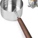 Dog-Cat Food-Scoop Measuring-Cup - 304 stainless steel material.1-Cup capacity. Precision scale measurements