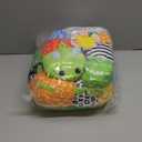 ARANEE 2-in-1 Tummy Time Mat & Seated Support Pillow Baby Toys 6-12 Months, Baby Tummy Time Toys Sit Me Up Floor Seat for Newborns and Older Babies, with Detachable Support Pillow and Toys (Green)