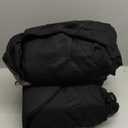 YGL Breathble Car Seat Covers Full Set,Washable Seat Covers for Cars,Premium Cloth Car Seat Protectors,Interior Covers for Cars,Sedan Van Truck SUV(Black)