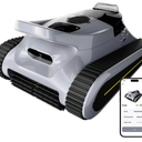 Pool Vacuum for Inground Pools & Above Ground Pool, Cordless Robotic Pool Cleaner with 180W Brushless Motor, 3-Hour Runtime, Wall-Climbing Pool Robot Scrubber for Pools up to 2150 Sq.Ft.