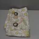 Vangao Yellow Nursery Curtains for Girls Room Easter Floral 100% Blackout Curtains 84 Inch Length Farmhouse Drapes for Bedroom Room Darkening Flower Patterned Window Treatment for Kids Set of 2